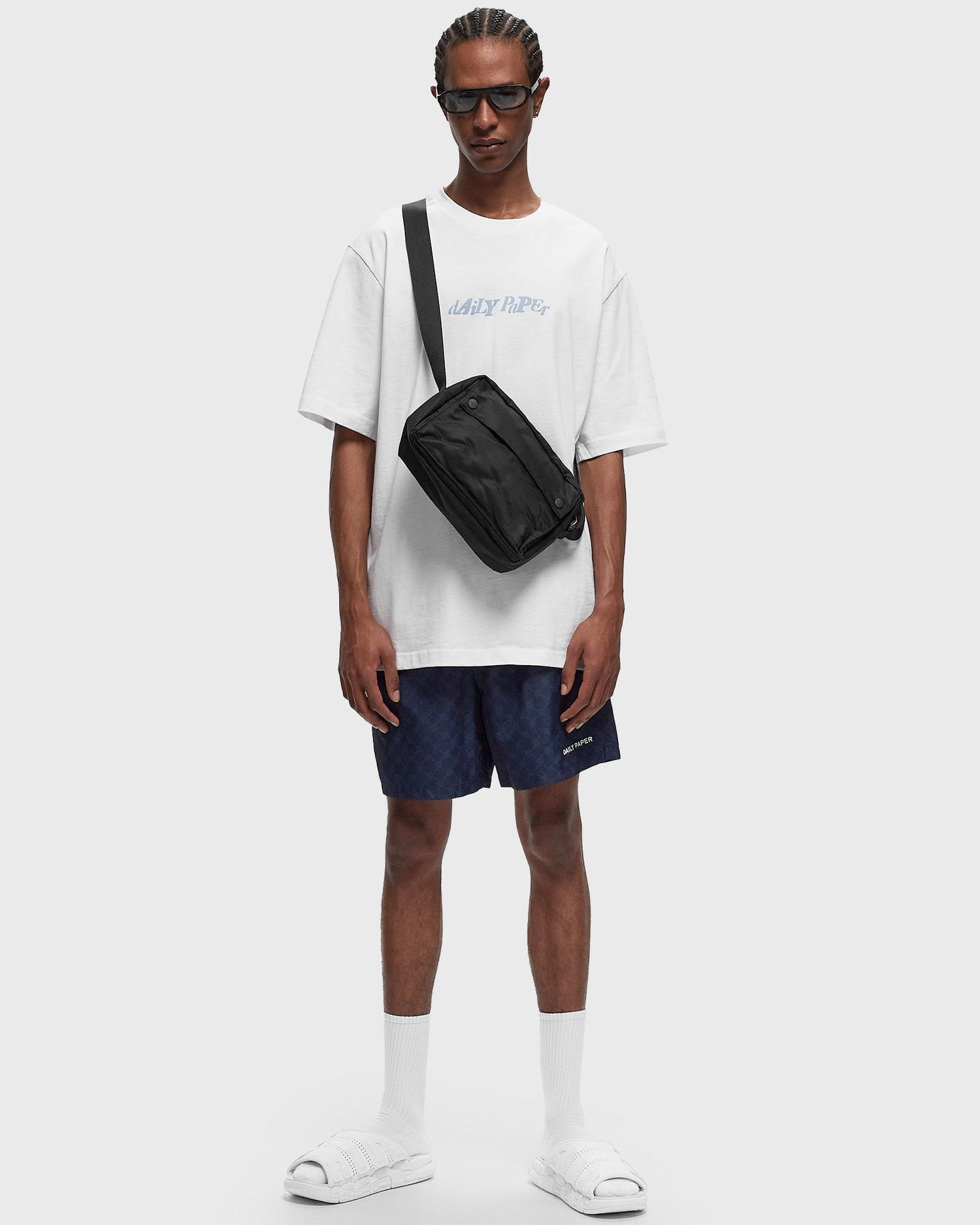 Majica DAILY PAPER Unified Type Tee Bela | 2413070, 1