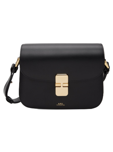 Nahrbtniki in torbe A.P.C. Black Small Grace Bag Črna | PXBMW-F61413