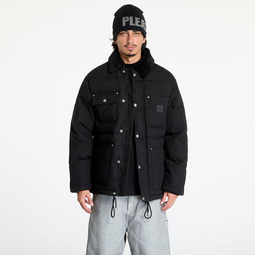 Jakna Carhartt WIP Jacket Rayley Jacket UNISEX Black XS Črna | I033893.89XX