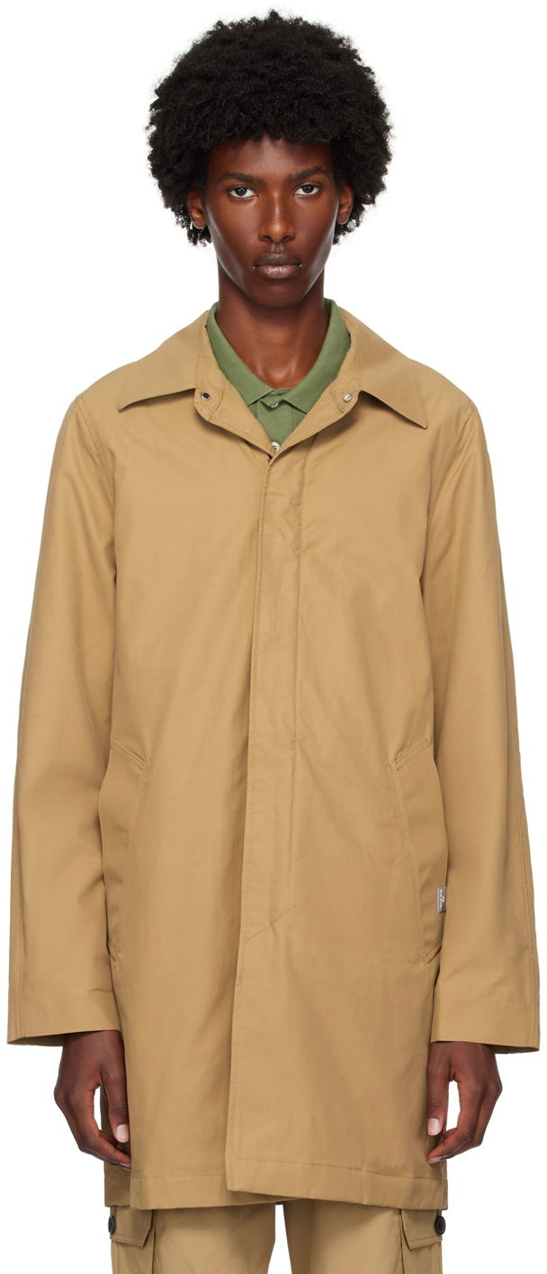 Plašči Paul Smith PS Paul Smith Spread Collar Coat Bež | M2R-018Z-N22090-61