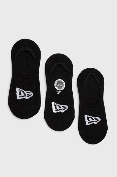 Nogavice New Era Flag Invisible Socks Črna | 13113642, 0