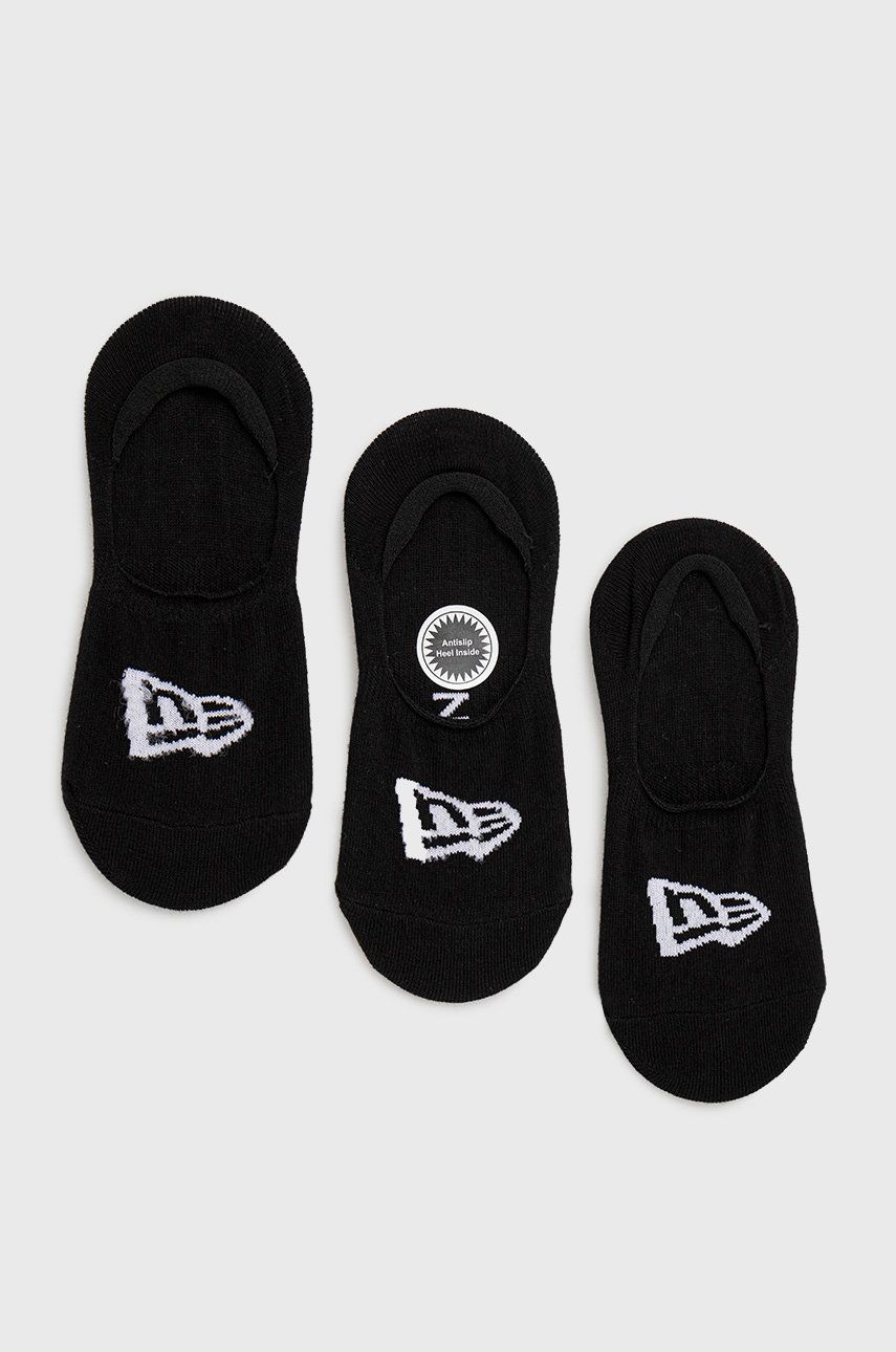 Nogavice New Era Flag Invisible Socks Črna | 13113642, 0