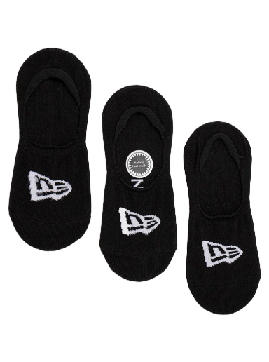 Nogavice New Era Flag Invisible Socks Črna | 13113642