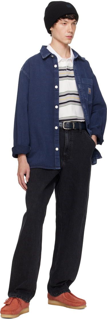 Kavbojke Carhartt WIP Single Knee Denim Pants Črna | I032024, 4