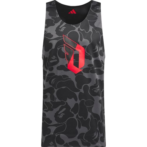 Dres adidas Originals BAPE x Dame 9 Reversible Jersey Črna | JF1154