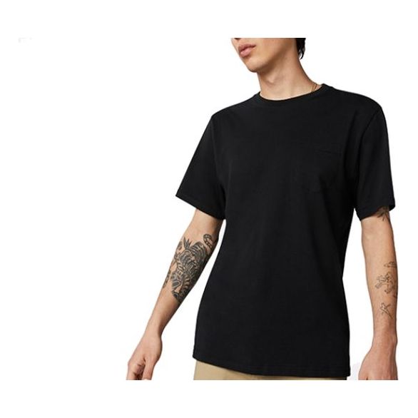 Majica Converse Converse Logo Print T-Shirt Črna | 10019650-A01