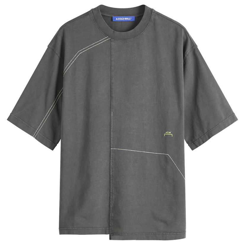 Majica A-COLD-WALL* A-COLD-WALL* Oblique T-Shirt Siva | ACWMTS208-GRY