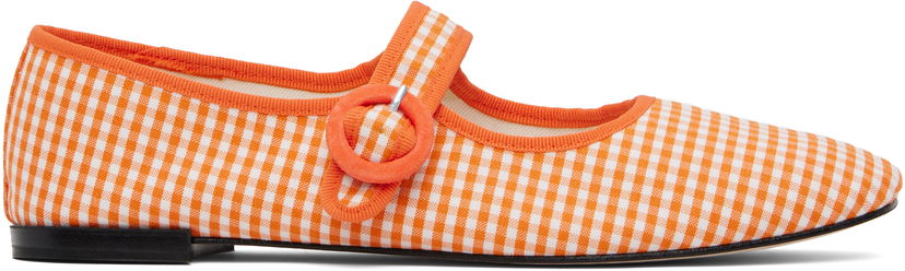 Oblačila Repetto Repetto Georgia Mary Jane Ballerina Flats Oranžna | V4141VCH