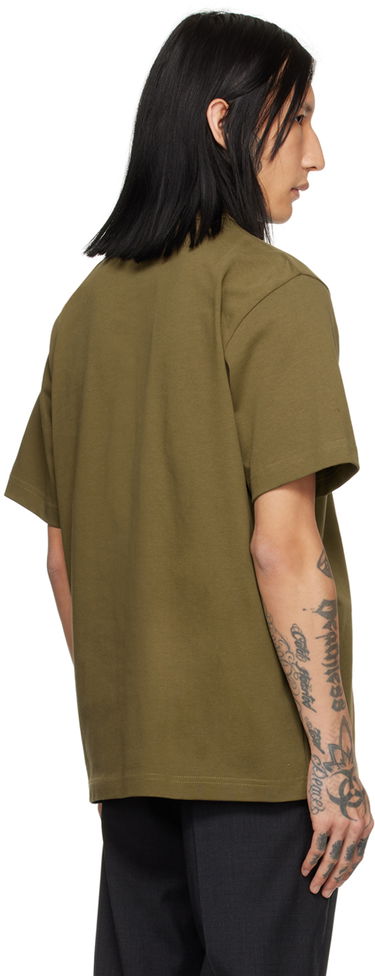 Majica Helmut Lang Space Graphic T-Shirt Zelena | N09HM526, 2