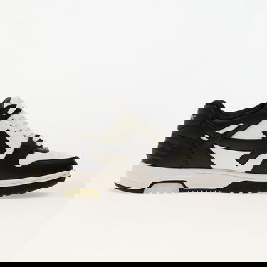 Superge in čevlji Off-White Out Of Office "Calf Leather Panda" Črna | OMIA189C99-LEA007-0110, 2