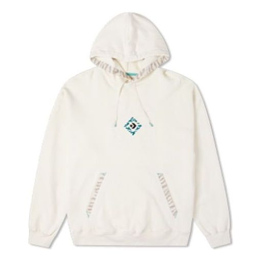 Pulover Converse New Year Series Tiger Stripes Embroidered Hoodie Bela | 10024151-A01
