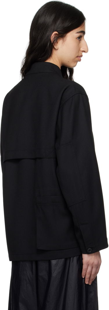 Jakna Snow Peak Snow Peak Hybrid Wool Utility Jacket Črna | JK-25SU103, 2