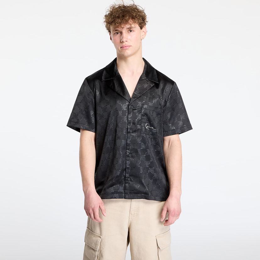 Srajce Karl Kani Karl Kani Signature AOP Resort Shirt Črna | PD00005369