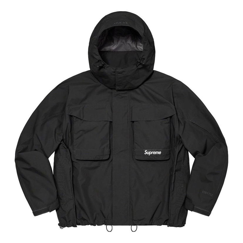 Parka Supreme Lightweight Shell Jacket Črna | SUP-SS23-152