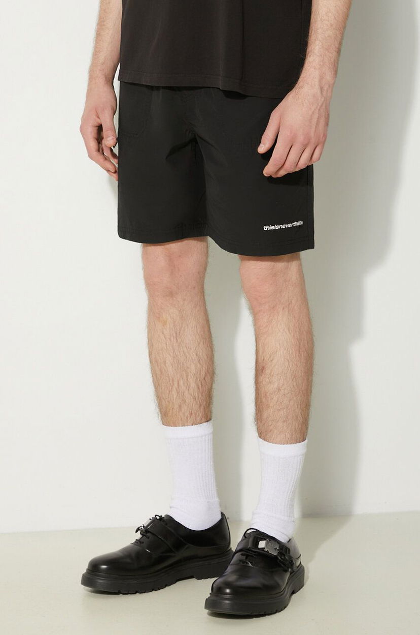Kratke hlače thisisneverthat thisisneverthat Hiking Shorts Črna | TN241WSOOS02