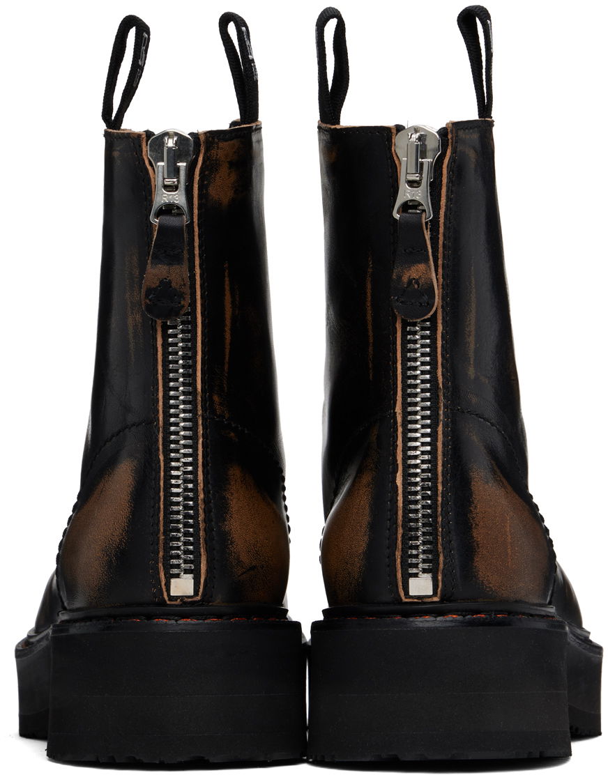 Oblačila R13 R13 Single Stack Boots Črna | R13WS025-R01, 1