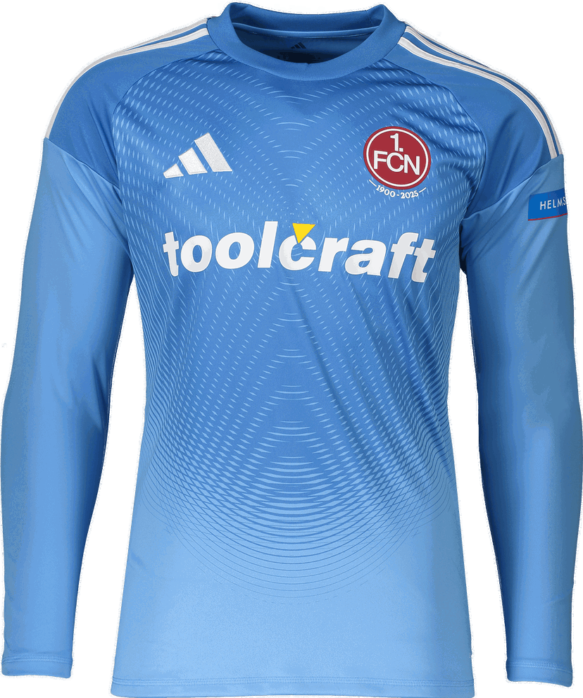 Dres adidas Originals 1. FC Nürnberg Goalkeeper Jersey 2025/26 Modra | 6fcnji9722