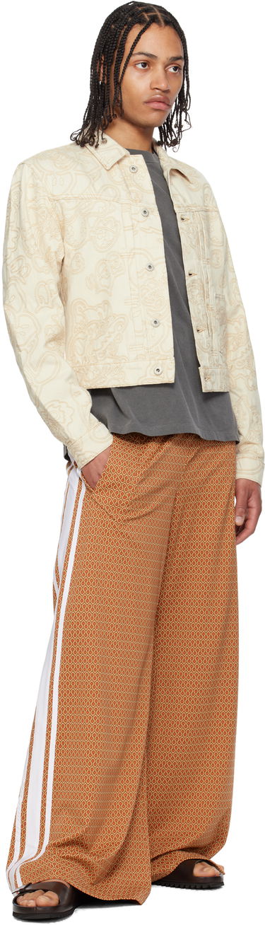 Jakna KENZO Kenzo Paris VERDY Edition Embroidered Trucker Jacket Bež | FF55DV3096W1, 3
