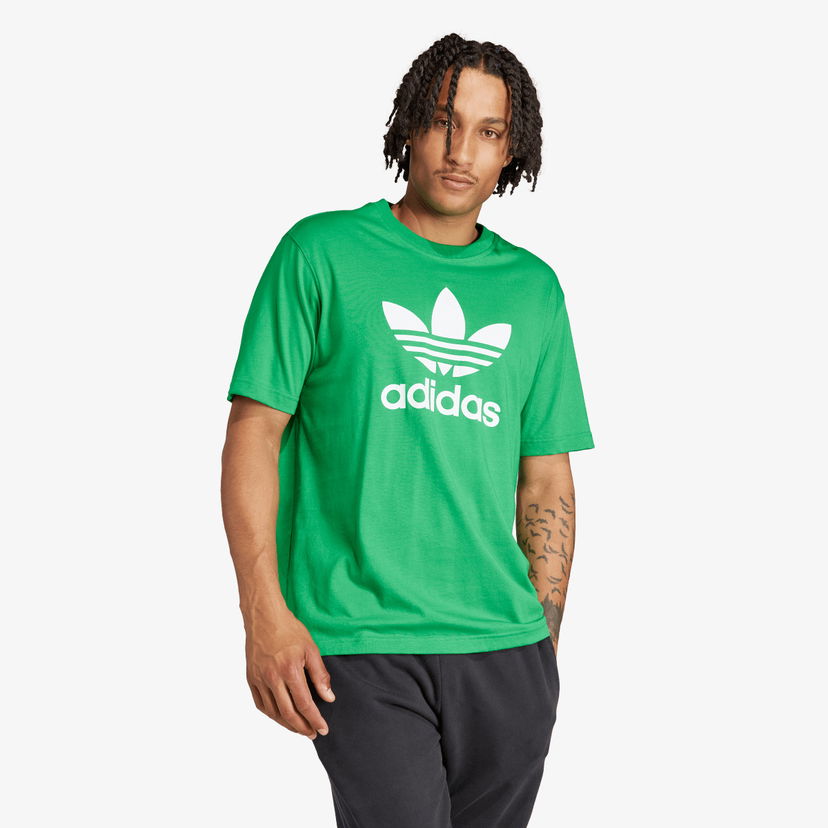 Majica adidas Originals TREFOIL T- Zelena | IR8012