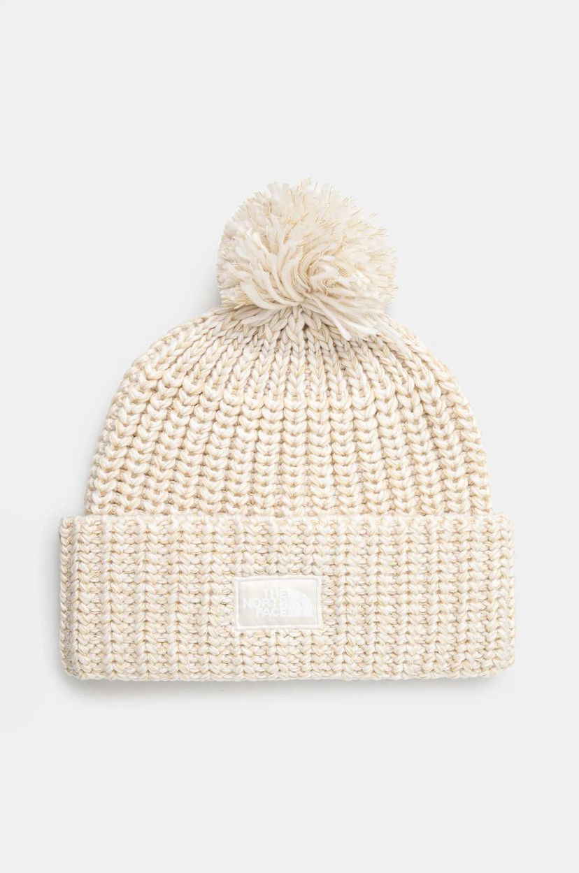 Beanie The North Face Cozy Chunky Cabin Pom-Pom Beanie Bež | NF0A887W86I1