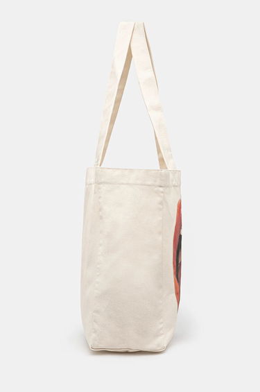 Tote bag Fiorucci Mouth Print Canvas Tote Bag Bela | U01FPABA207CO03WH02, 1