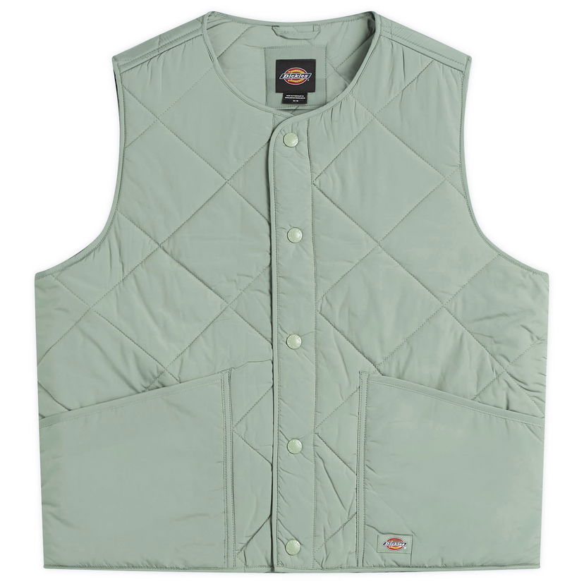 Telovnik Dickies Samburg Quilted Liner Vest Zelena | DK0A87O8L191