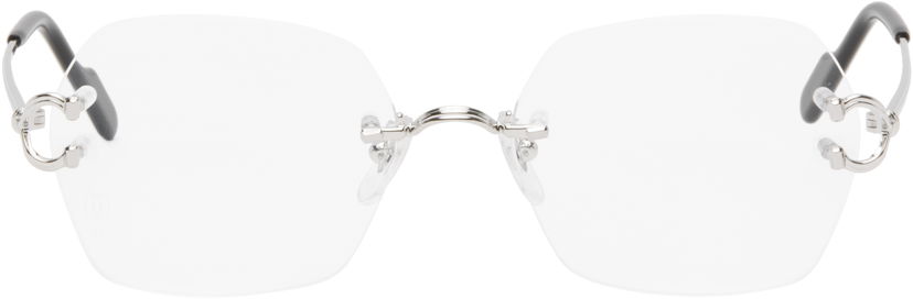Sončna očala Cartier Cartier 'Signature C de Cartier' Rimless Glasses Kovinski | CT0564O-002