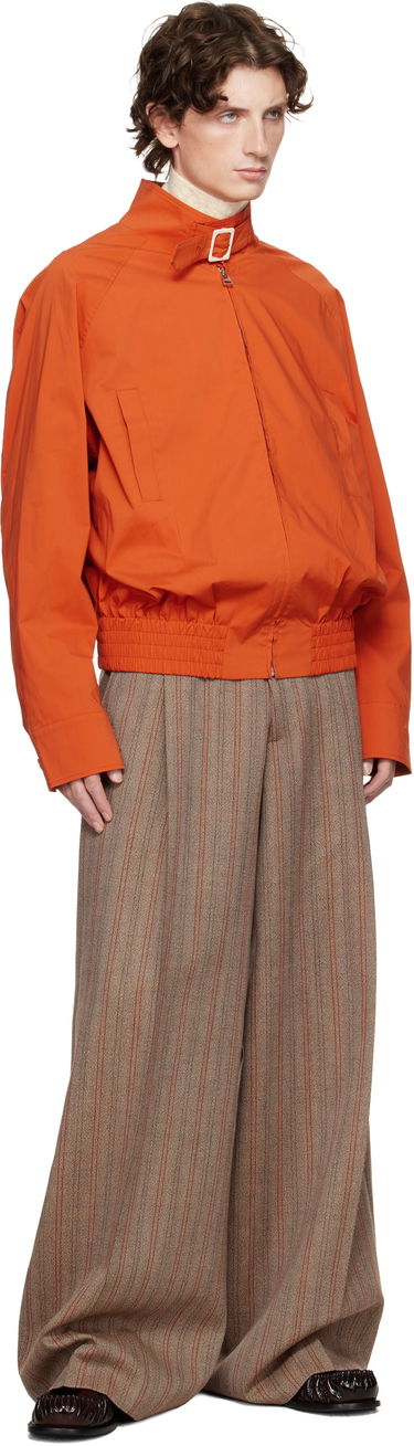 Bomber jakna JW Anderson JW Anderson Buckled Collar Harrington Jacket Oranžna | JK0393-PG1838, 3