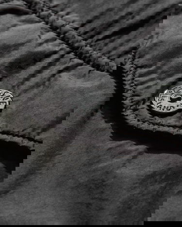 Srajce Stone Island Crinkle Reps R-NY Overshirt Črna | K2S15-Q100006-S0A23 V0029, 4