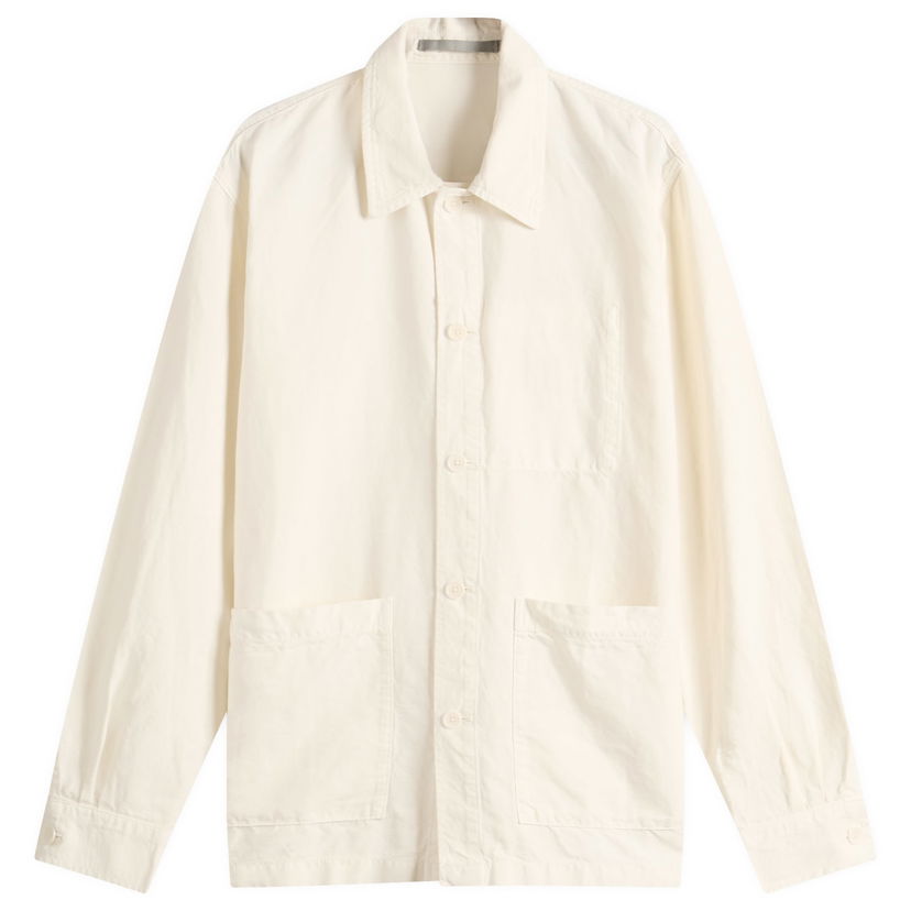 Srajce NORSE PROJECTS Julian Cotton Linen Overshirt, Size Large Bela | N40-0823-0219