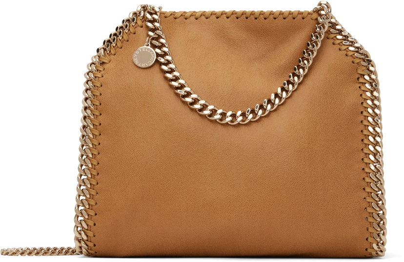 Torbica Stella McCartney Stella McCartney Falabella Mini Chain Shoulder Bag Rjava | 371223WP0404
