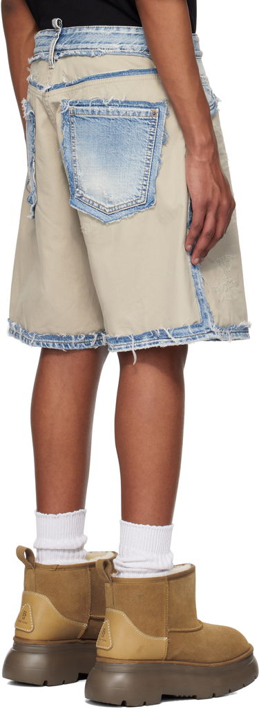 Kratke hlače DSQUARED2 Dsquared2 Super Ripped Mixed Boxer Denim Shorts Modra | S74MU0878_S30309, 2
