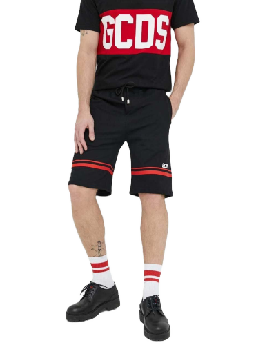 Kratke hlače GCDS Short Črna | SS23M300156