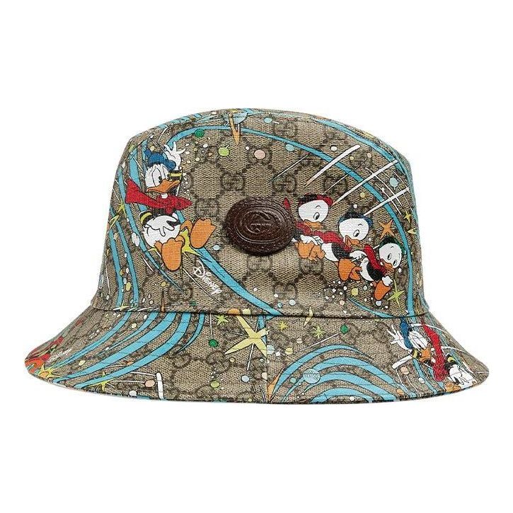 Klobuk Gucci Donald Duck Print Bucket Hat Bež | 648844-4HACS-8465