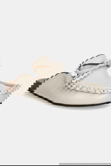 Superge in čevlji JW Anderson JW Anderson Leather Mules Bela | LF0069.LA0323.002, 0