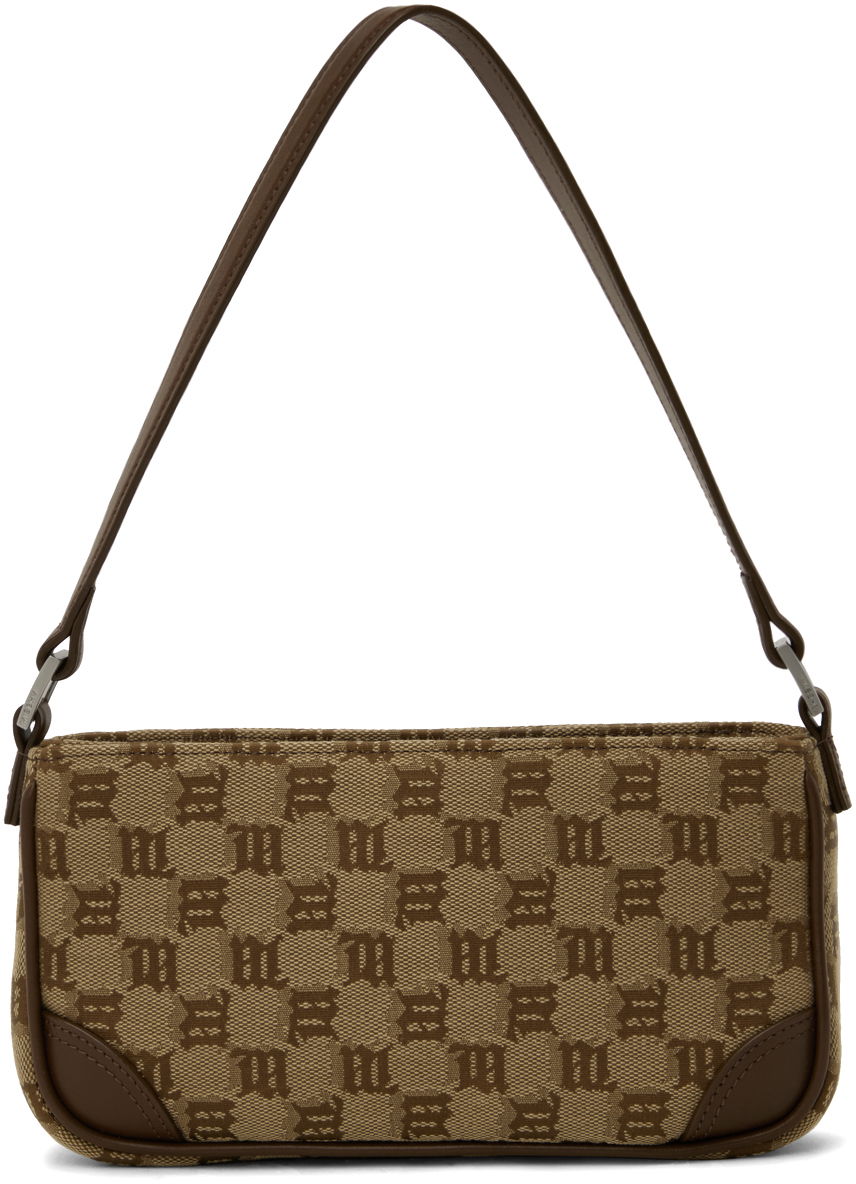 Torba za čez ramo MISBHV Monogram 90s Mini Bag Rjava | 240A400, 0