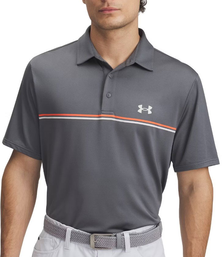 Polo majica Under Armour Under Armour Playoff 3.0 Stripe Polo Shirt Siva | 1378676-025