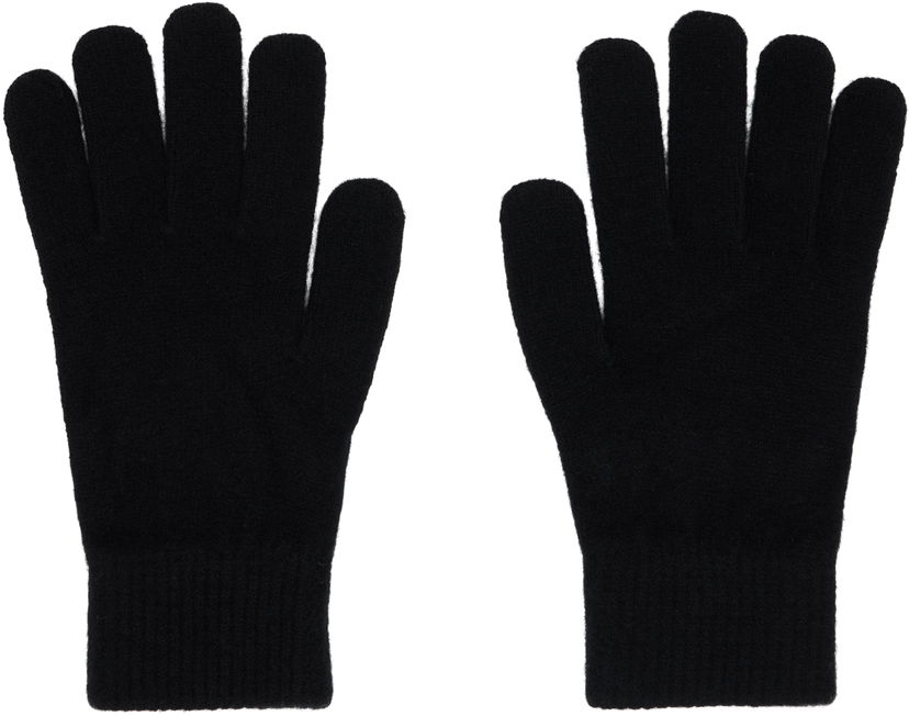 Rokavice Yves Salomon Yves Salomon Wool & Cashmere Gloves Črna | 26W23WAA507XXMACL