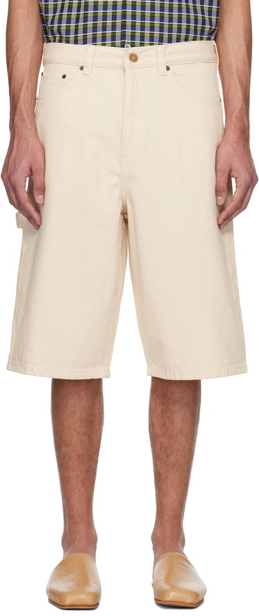 Kratke hlače A.P.C. A.P.C. Westland Denim Shorts Bež | COHGM-H10216, 0