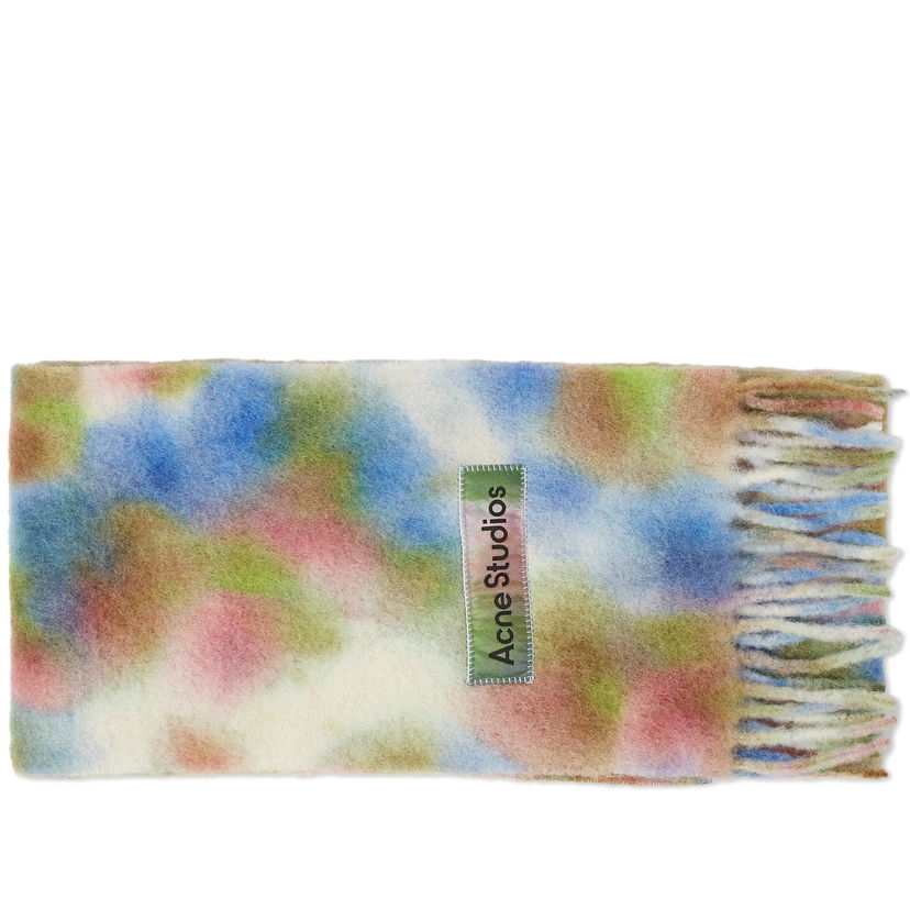 Šala Acne Studios Varinga Tie Dye Scarf Zelena | CA0284-BHM
