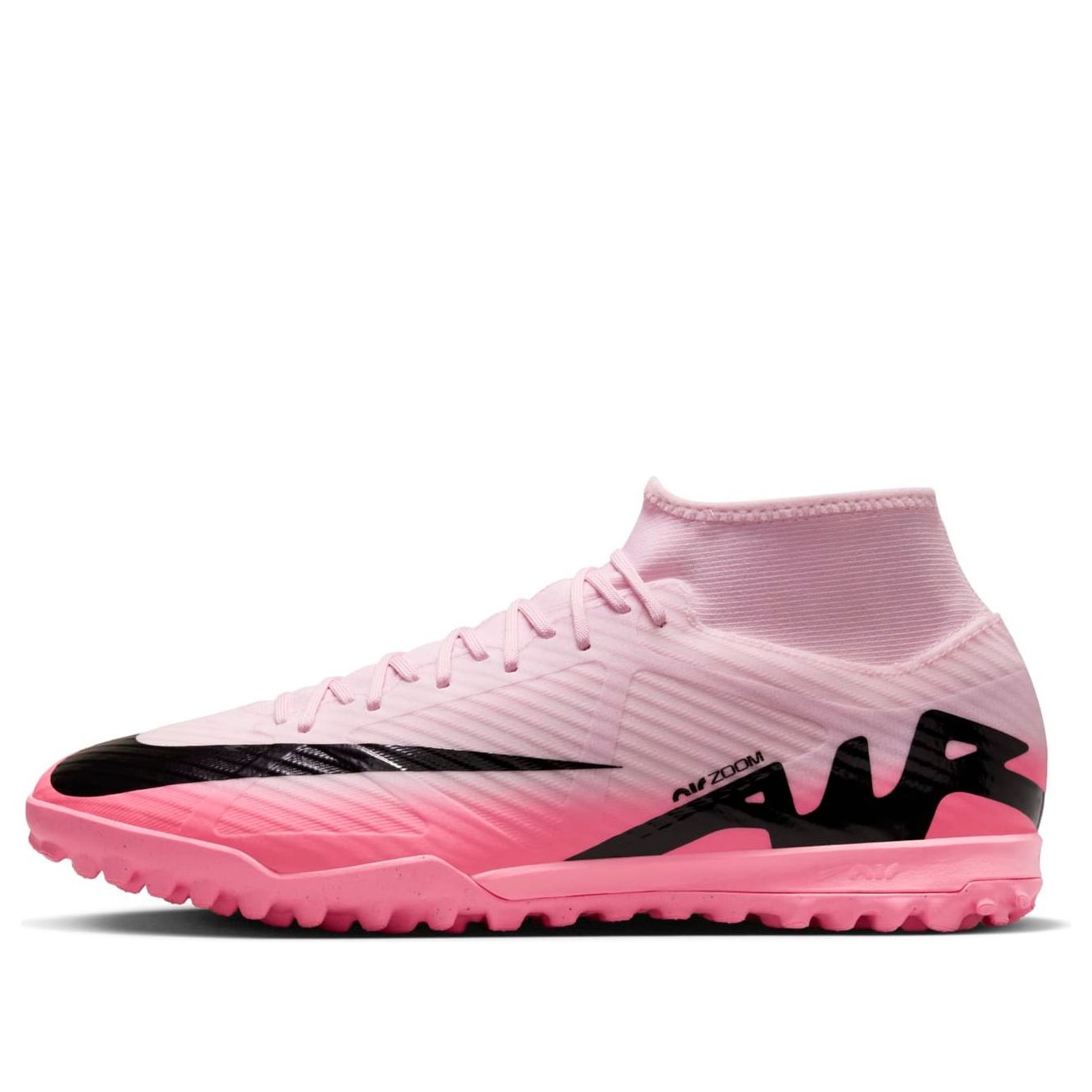 Superge in čevlji Nike Mercurial Superfly 9 Academy TF Turf 'Pink Black' Roza | DJ5629-601, 0