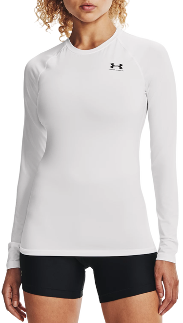 Majica Under Armour HeatGear Compression Long Sleeve Bela | 1365459-100, 0