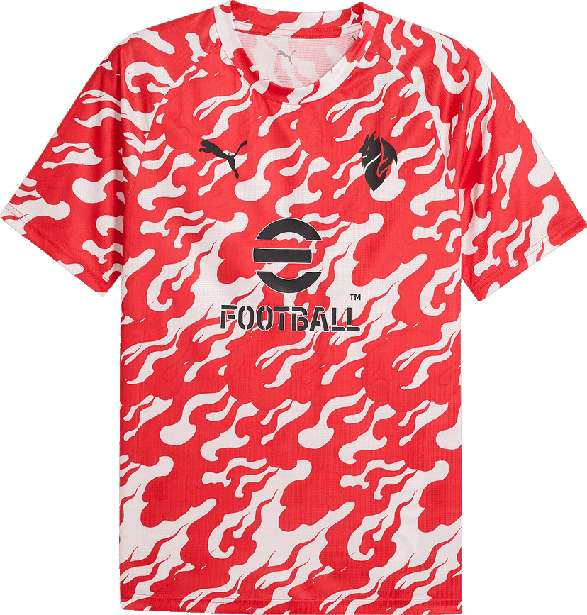 Dres Puma ACM Warm Up Jersey 2025/26 by Puma Rdeča | 782388-02