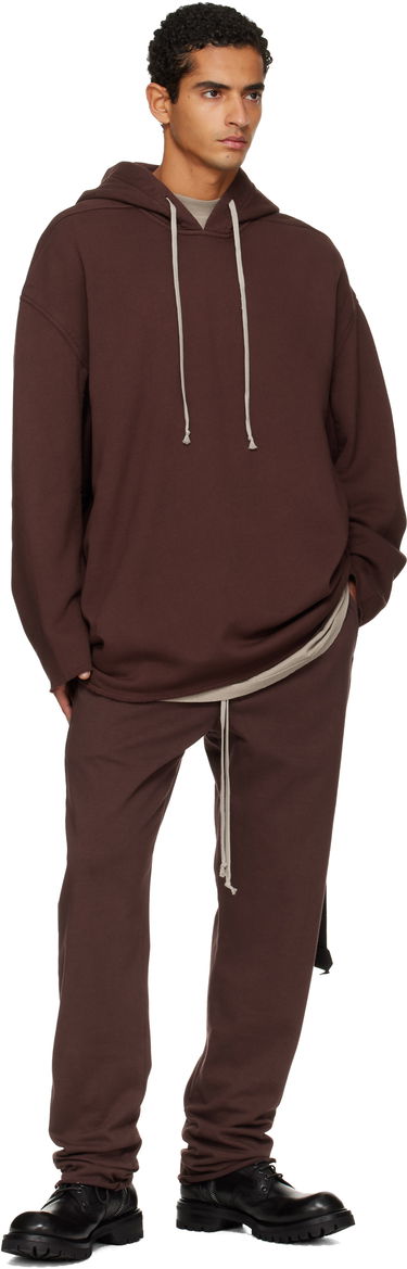 Trenirka Rick Owens Rick Owens DRKSHDW Concordians Berlin Drawstring Sweatpants Rjava | DU02E7392 RIG, 3
