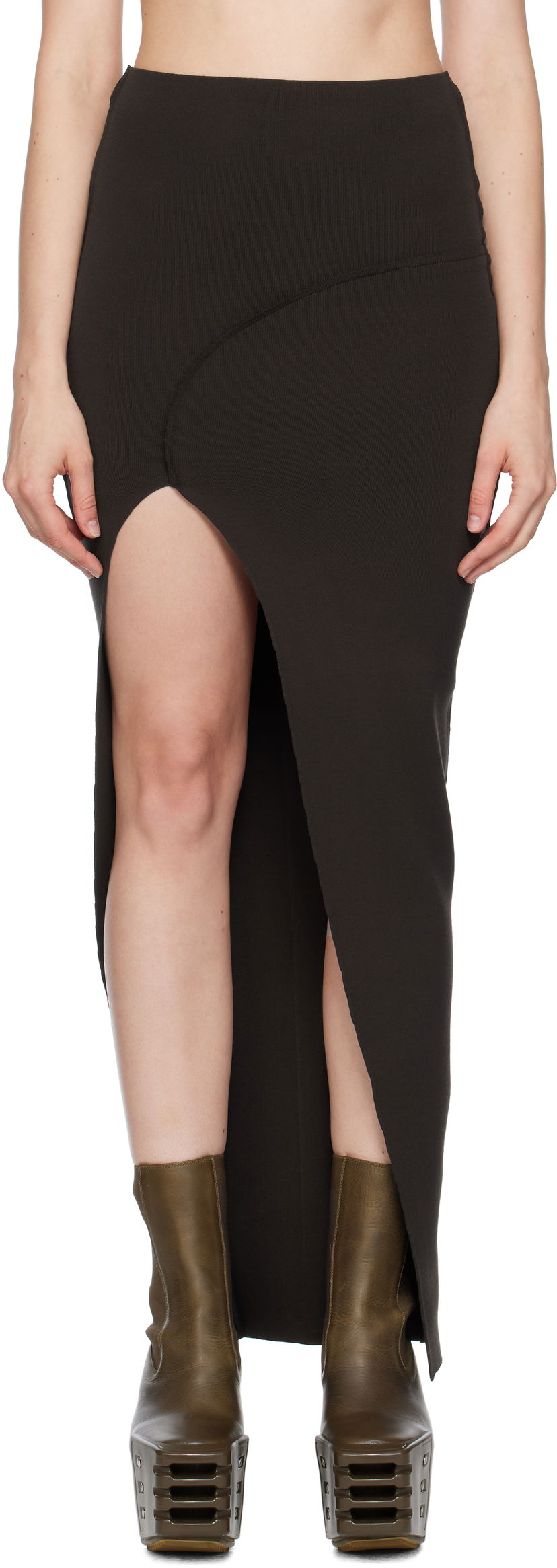 Krila Rick Owens Rick Owens Theresa Maxi Skirt Črna | RP02E4696 KST