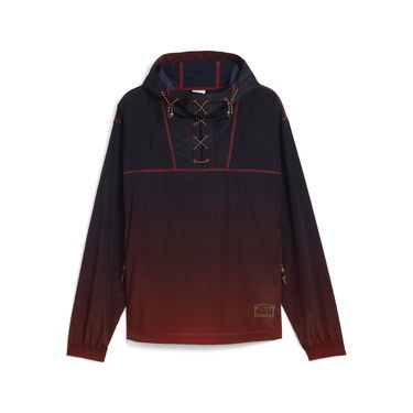 Vetrovka Puma Lightweight PUMA x ARIES Hooded Jacket Rdeča | 629493_52, 5