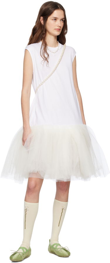 Obleke Simone Rocha Simone Rocha Relaxed Ballet Tutu Midi Dress Bela | 7396 0553, 4