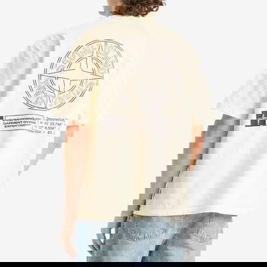 Majica Stone Island Men's Industrial Print T-Shirt, Size Large Rumena | K2S152100037-S0241-V0093, 3