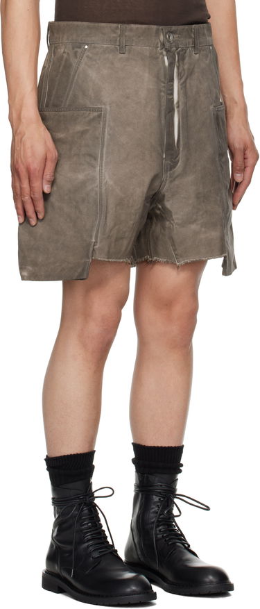 Kratke hlače Rick Owens Rick Owens DRKSHDW Hollywood Stefan Cargo Shorts Siva | DU01E3358 CVS, 1