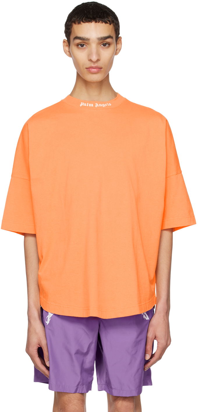 Majica Palm Angels Orange Oversized Oranžna | PMAA002C99JER0062301